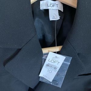 NWT-Ann Taylor Loft blazer- black size 10